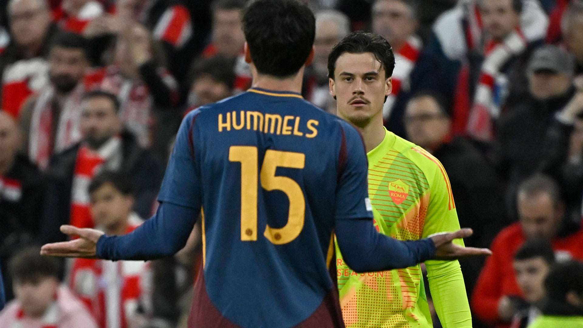 mats hummels platzverweis bilbao roma