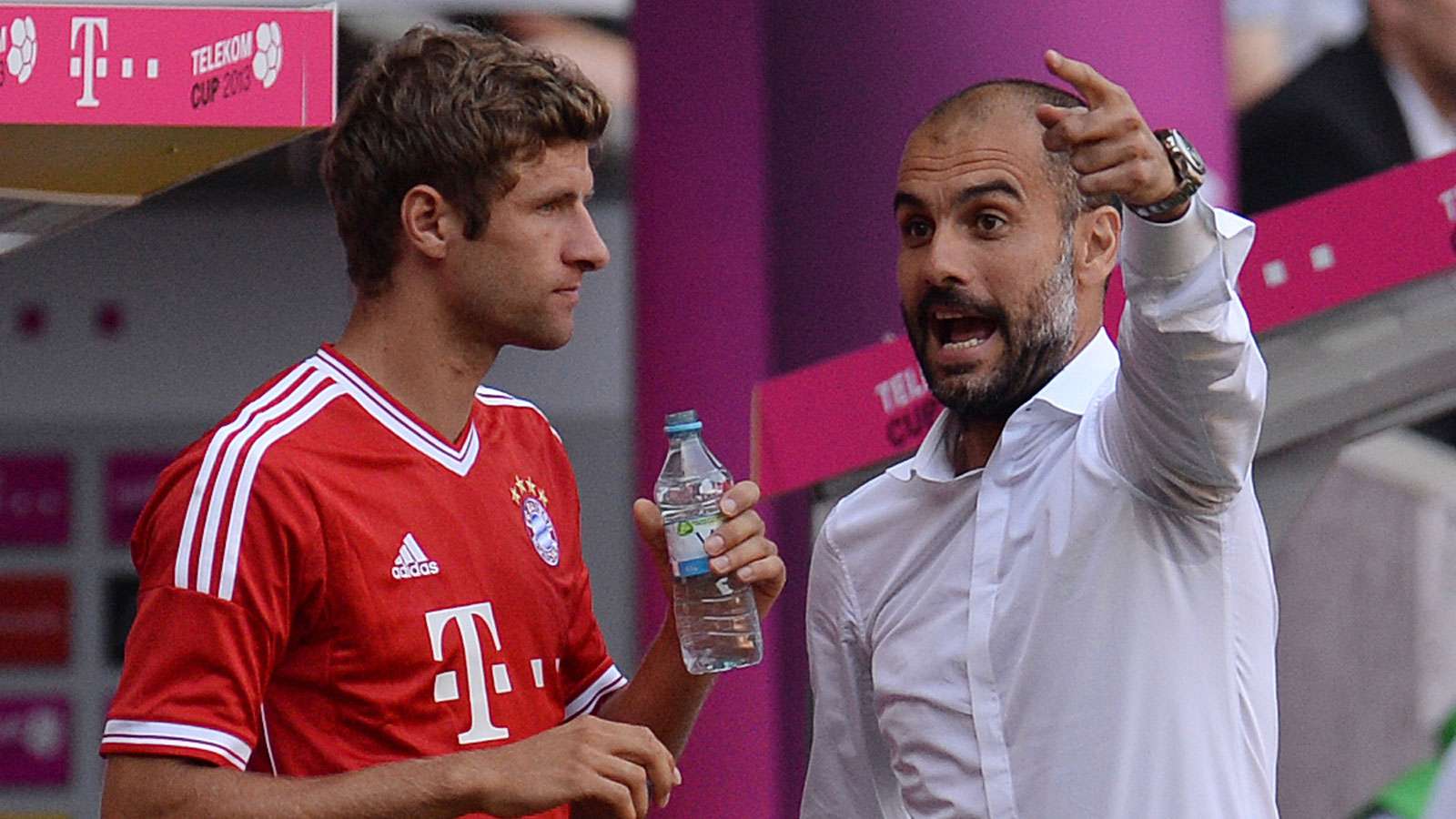 Thomas Müller & Pep Guardiola