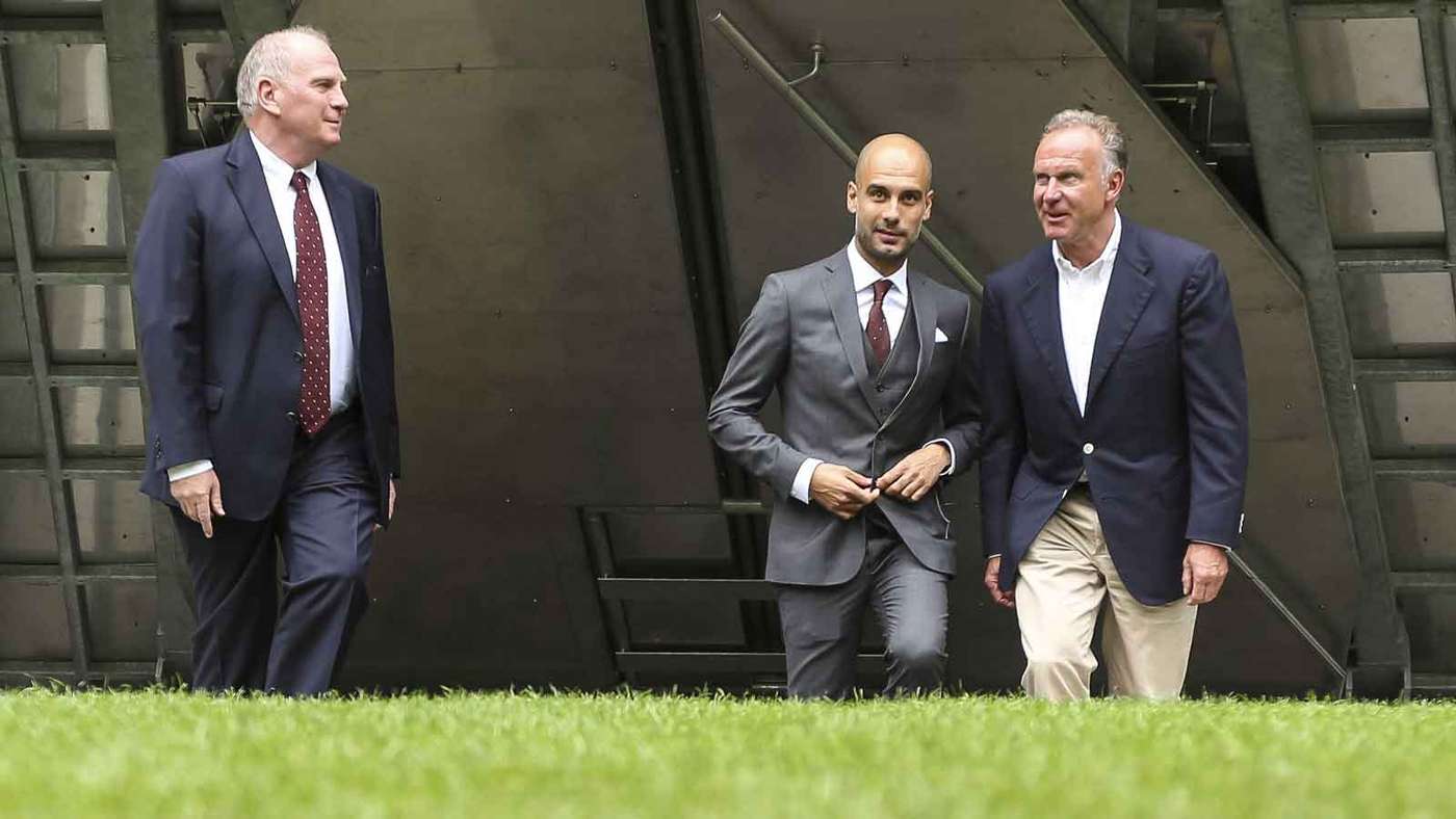 Hoeneß, Rummenigge, Guardiola