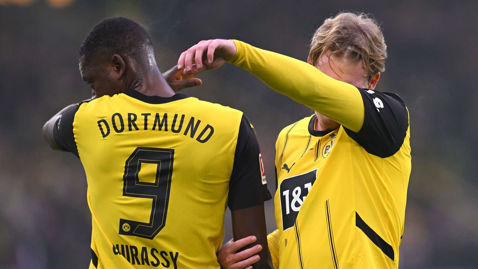 Julian Brandt und Serhou Guirassy