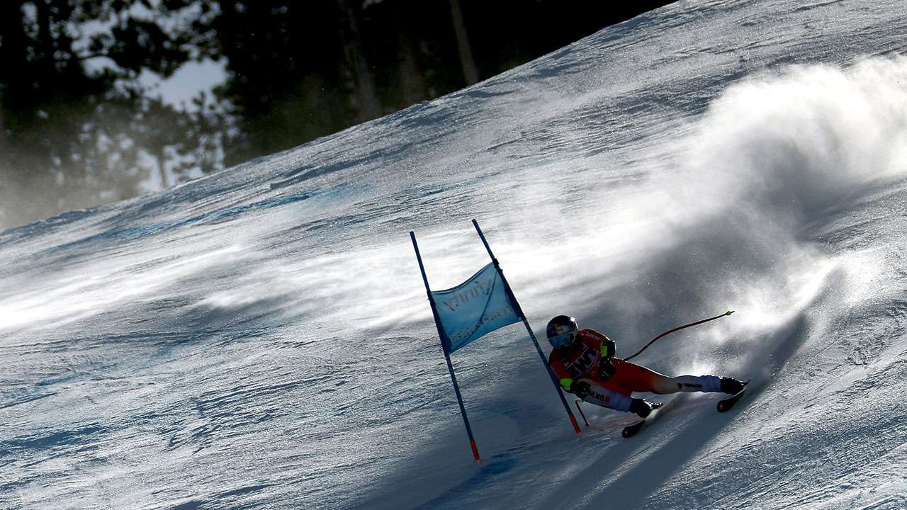 Marco Odermatt beim Super G.