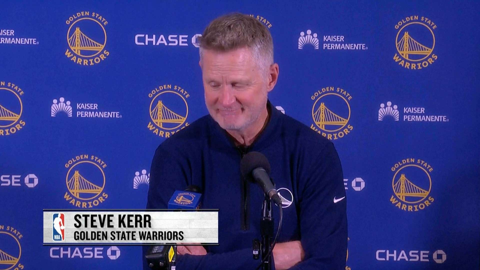 Steve Kerr Warriors