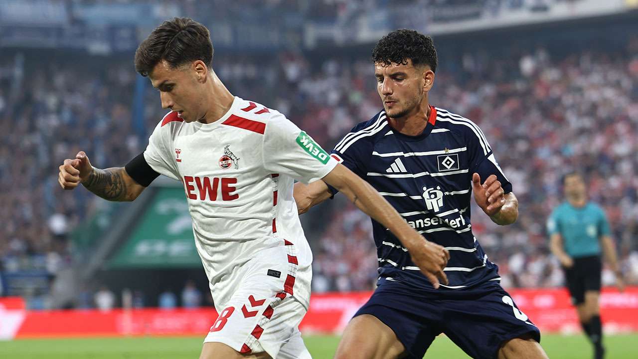 HSV vs. 1. FC Köln.