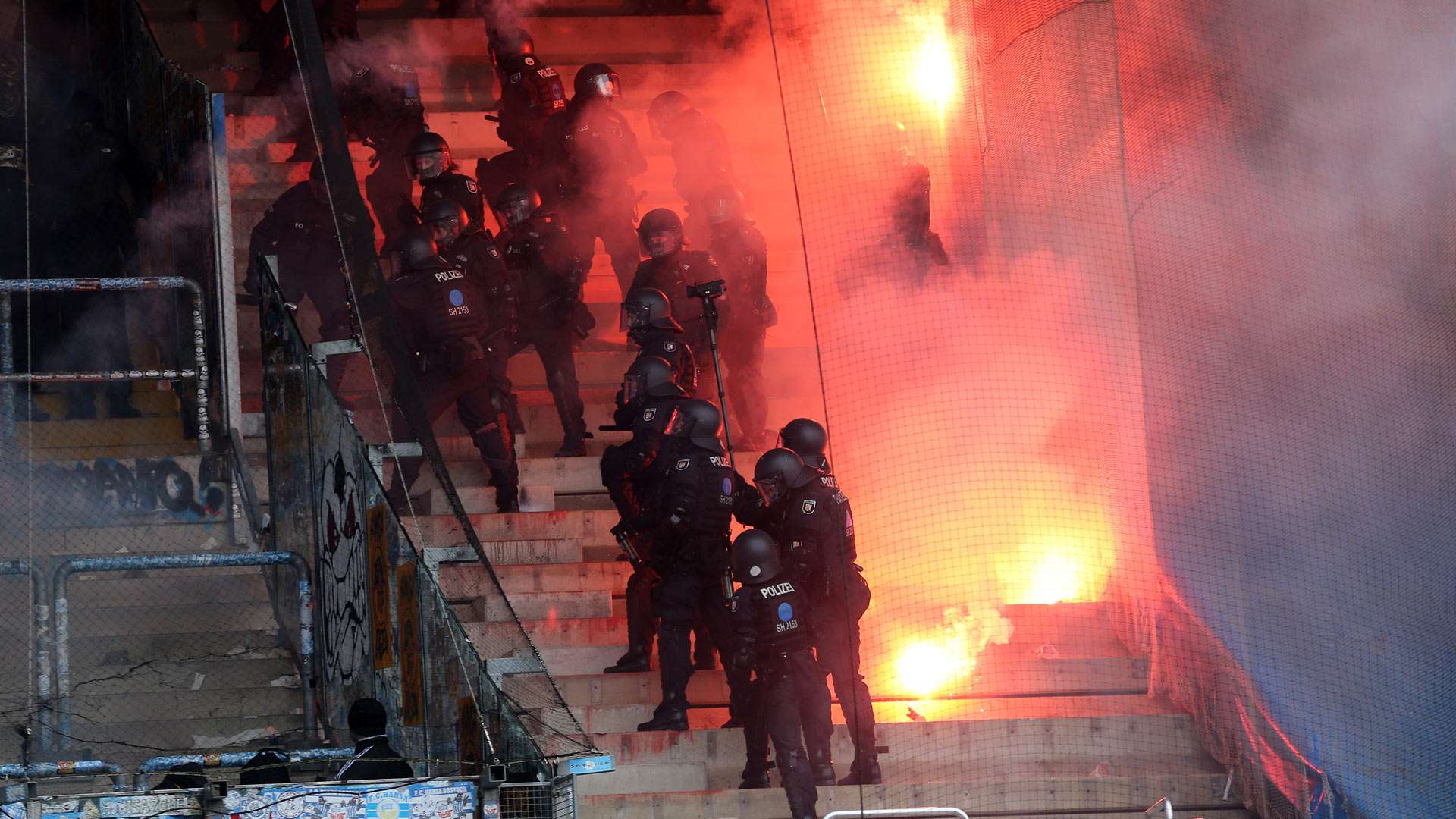 rostock dresden 3 liga ausschreitungen pyro 2025