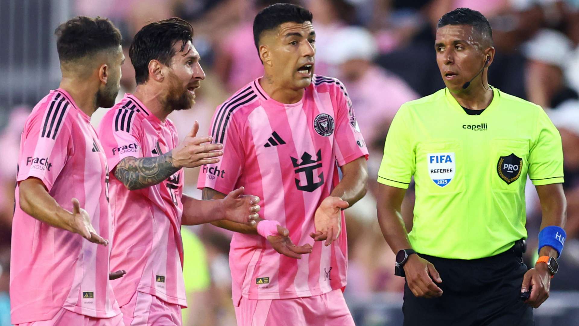Lionel Messi referee Inter Miami 2025