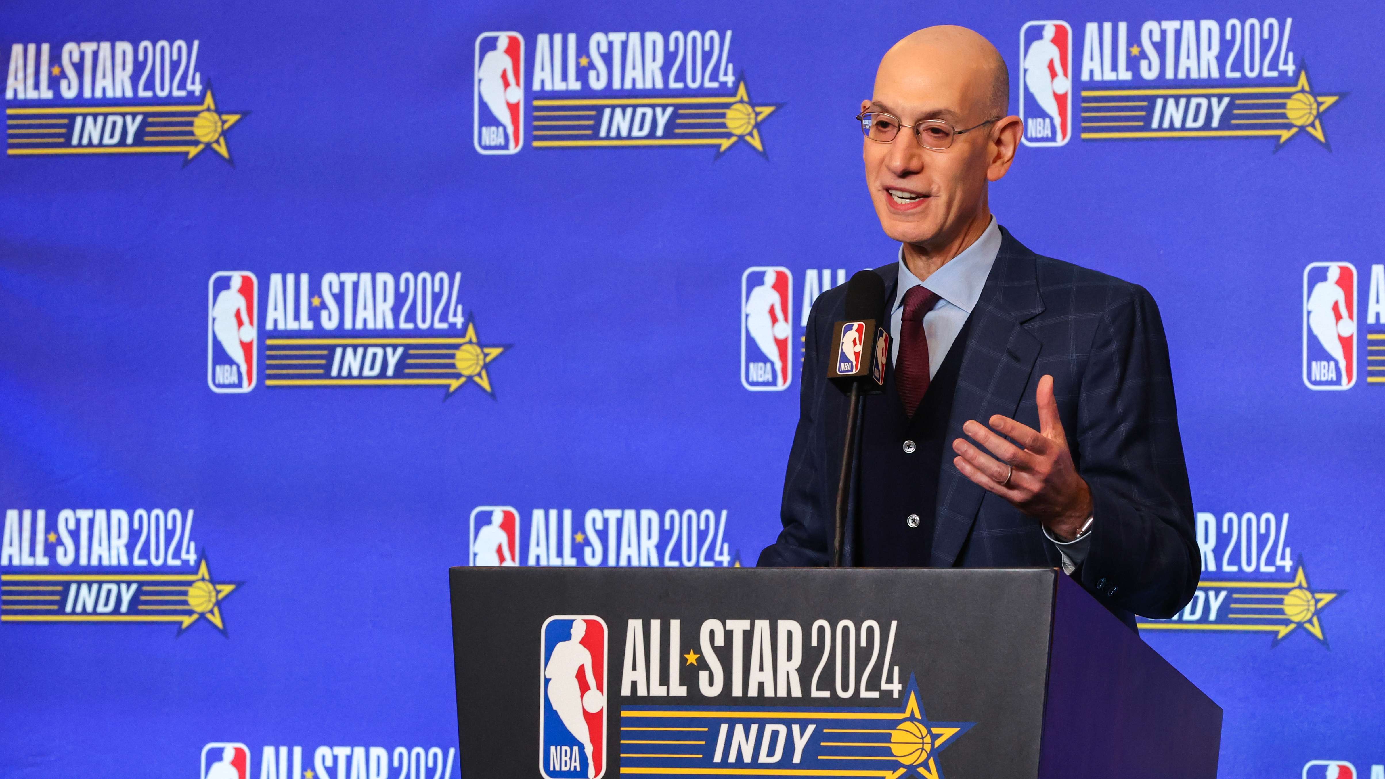 2024 NBA All-Star - Commissioner Adam Silver Press Conference