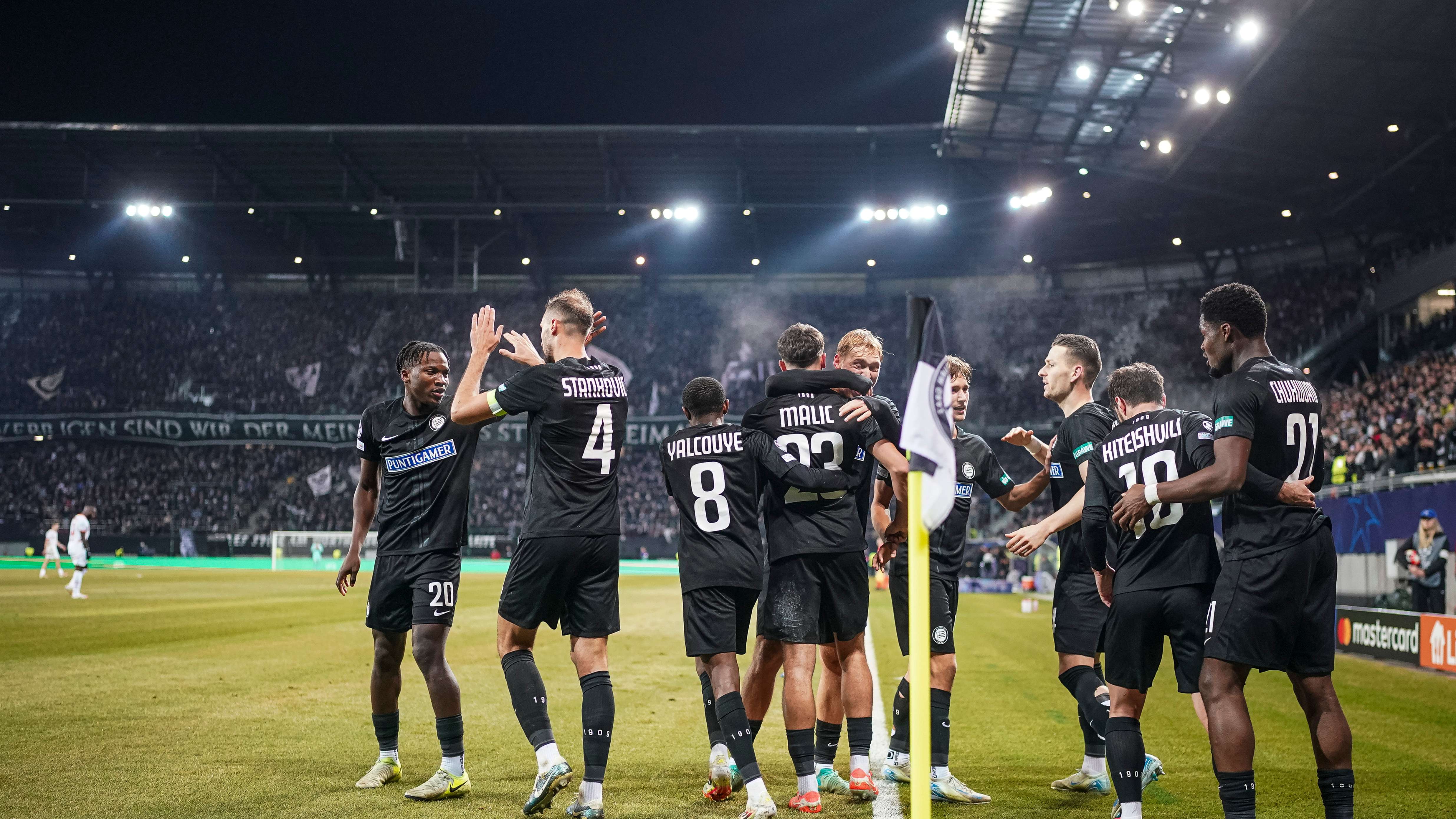 SK Sturm Graz v RB Leipzig - UEFA Champions League 2024/25 League Phase MD8