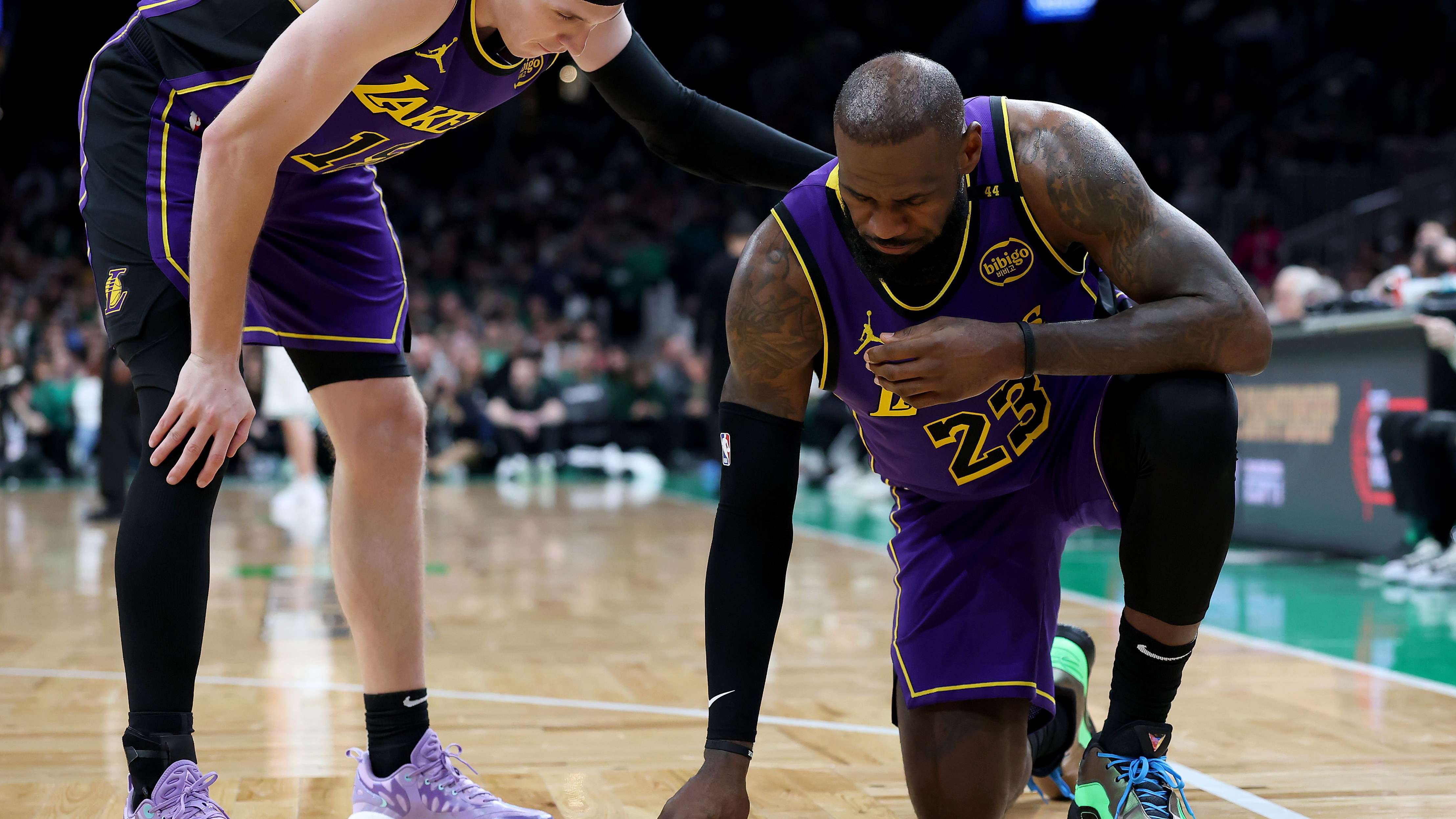 Los Angeles Lakers v Boston Celtics