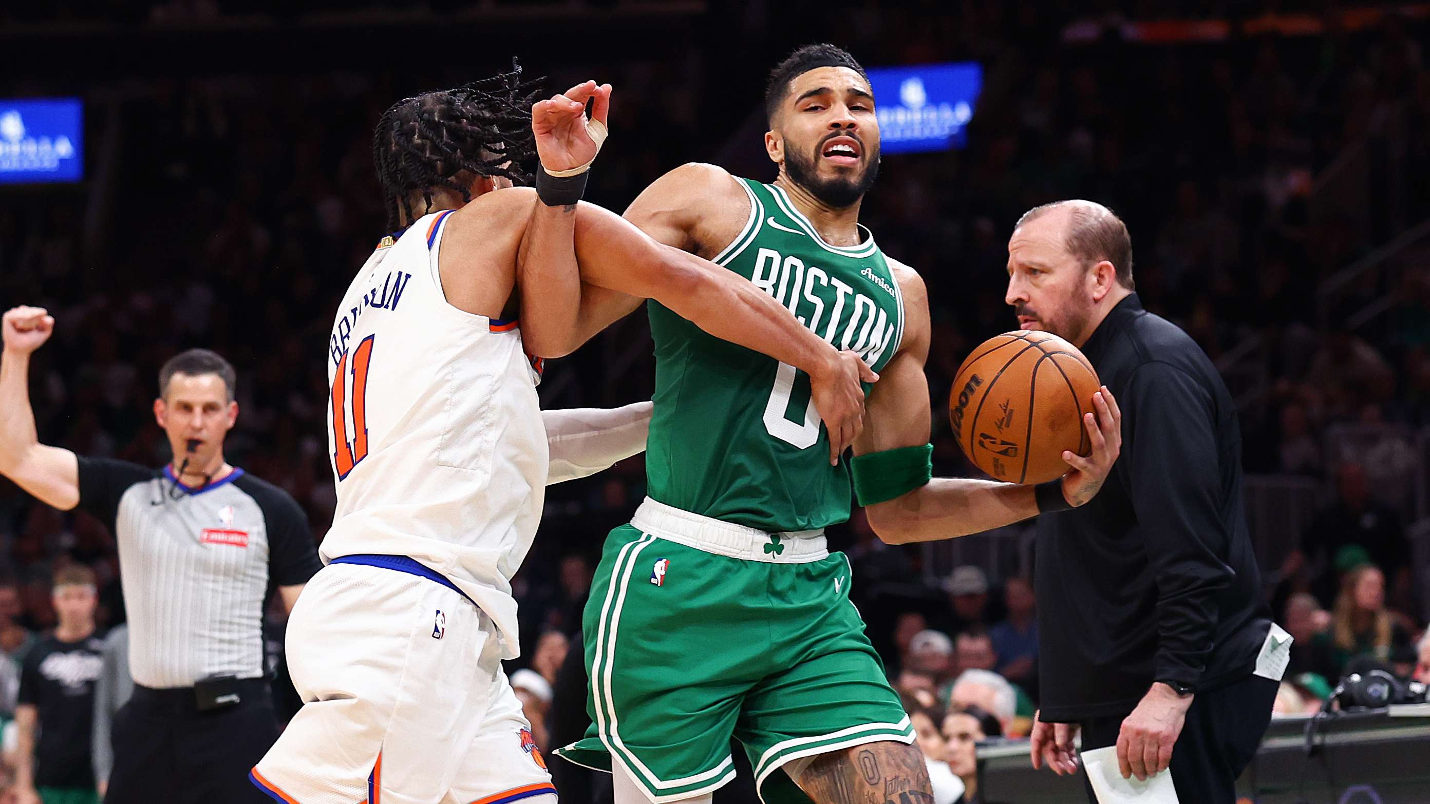 New York Knicks v Boston Celtics - Game Two