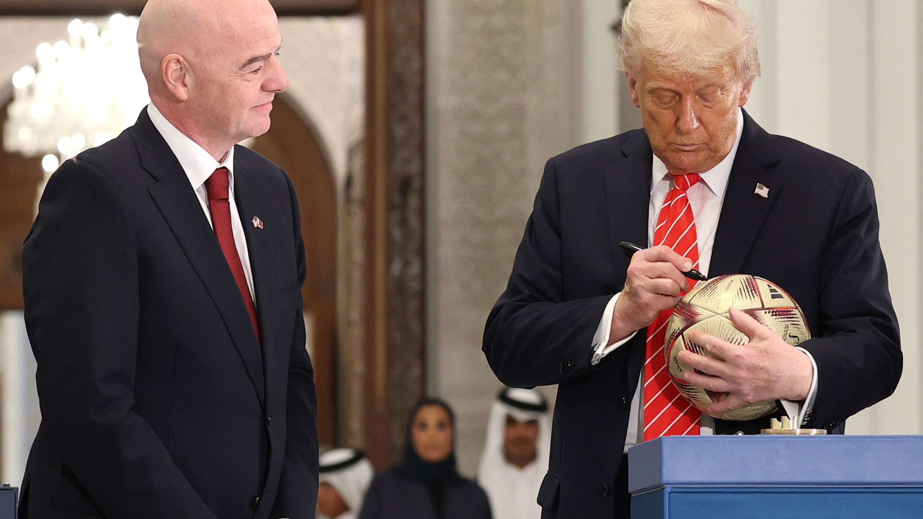 President Trump Makes First Middle East Trip Of His Second Term