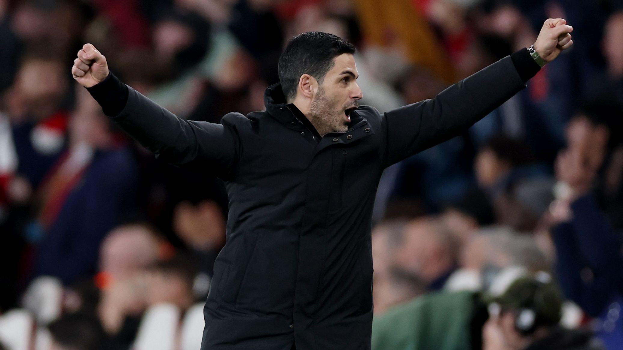 Arsenal players after their Carabao Cup final defeat, with other trophies still within reach