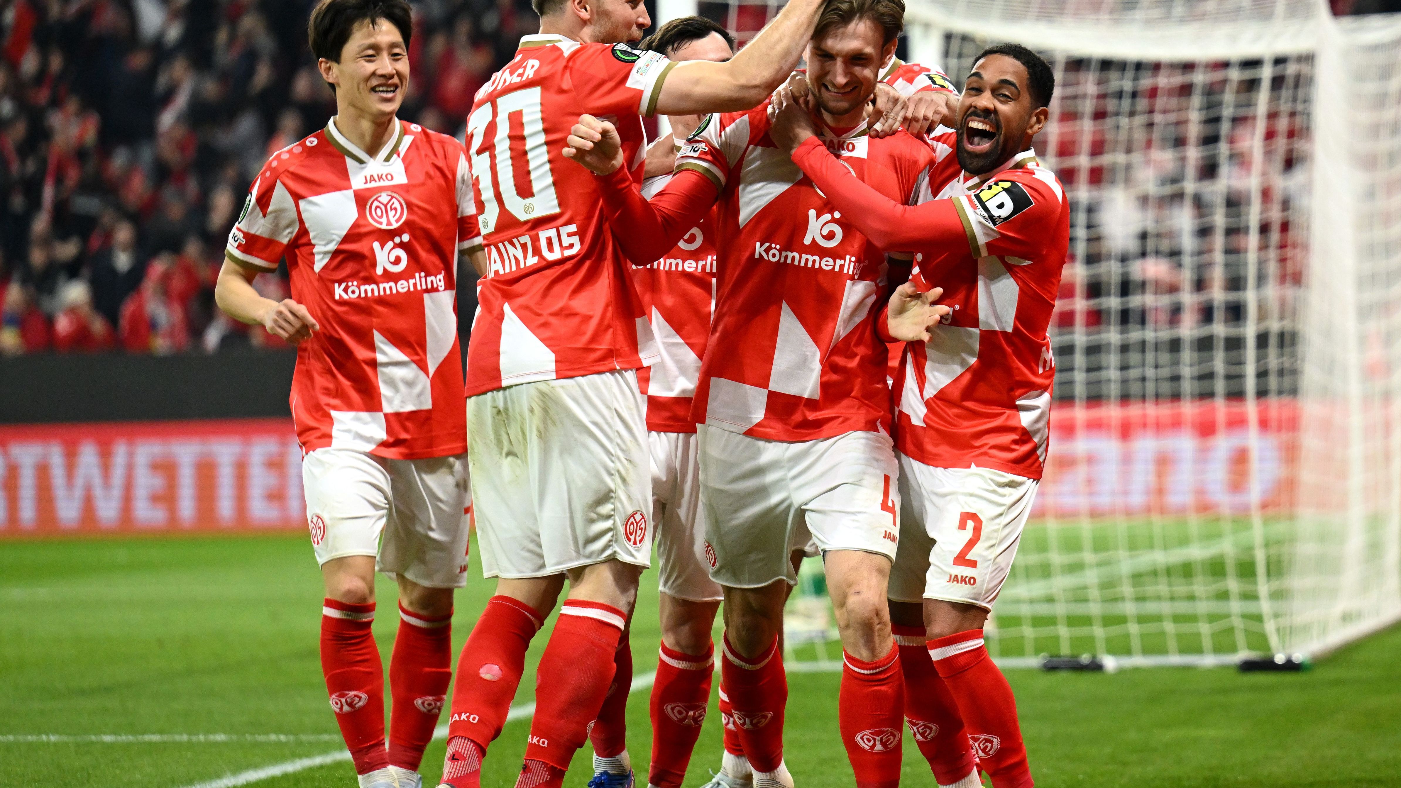 Stefan Posch delivers an early second-half breakthrough for Mainz