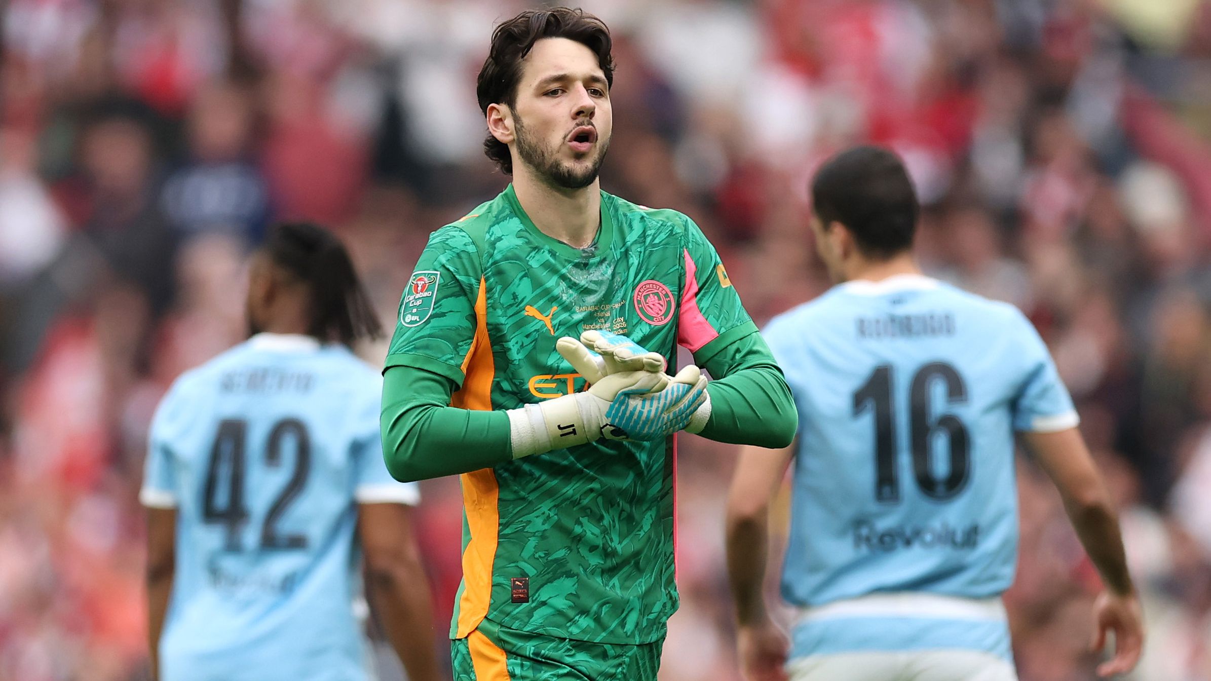 Pep Guardiola with Manchester City