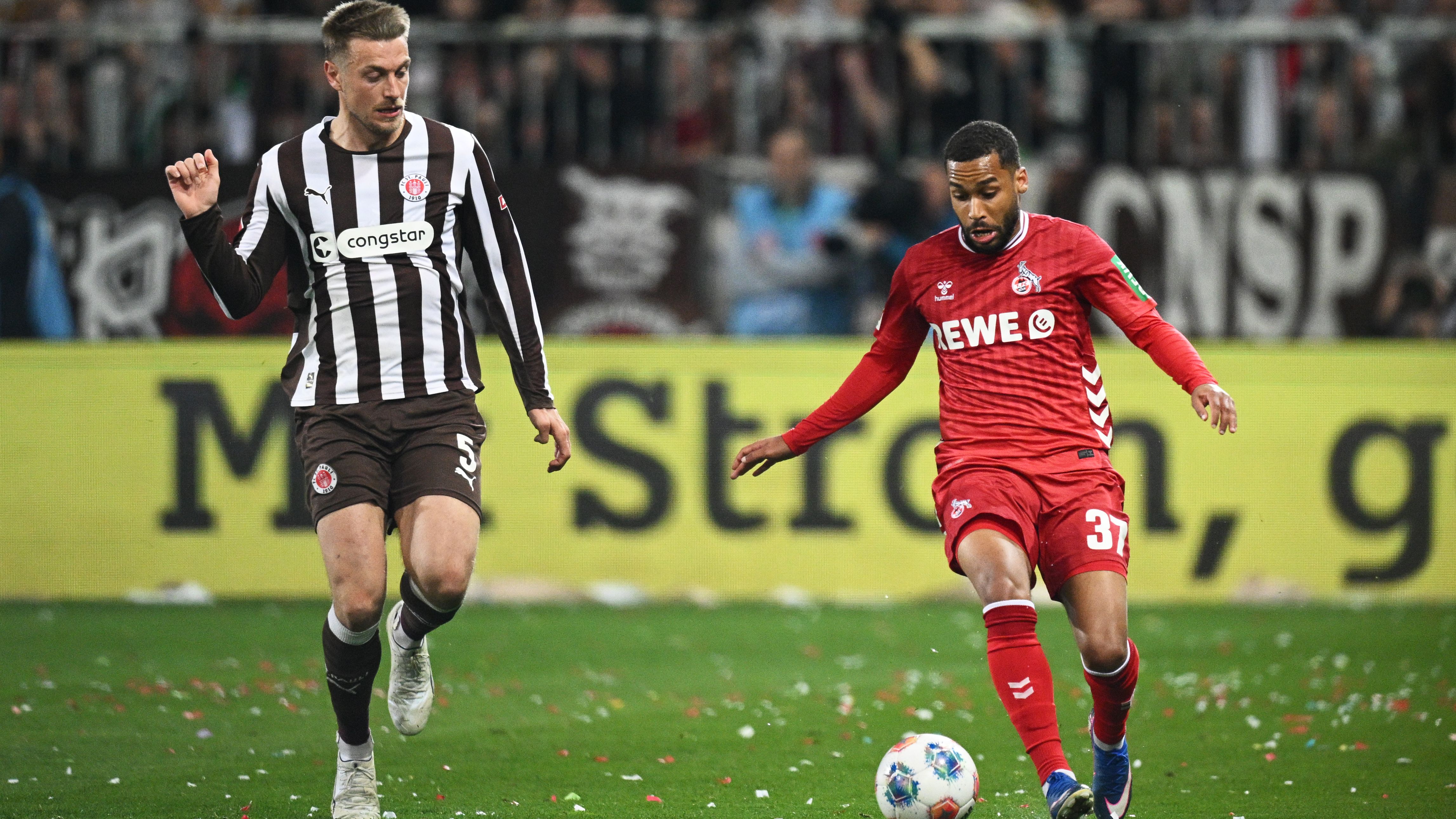 FC St. Pauli vs. 1. FC Köln 1:1 (0:0) - die Daten zum Spiel
