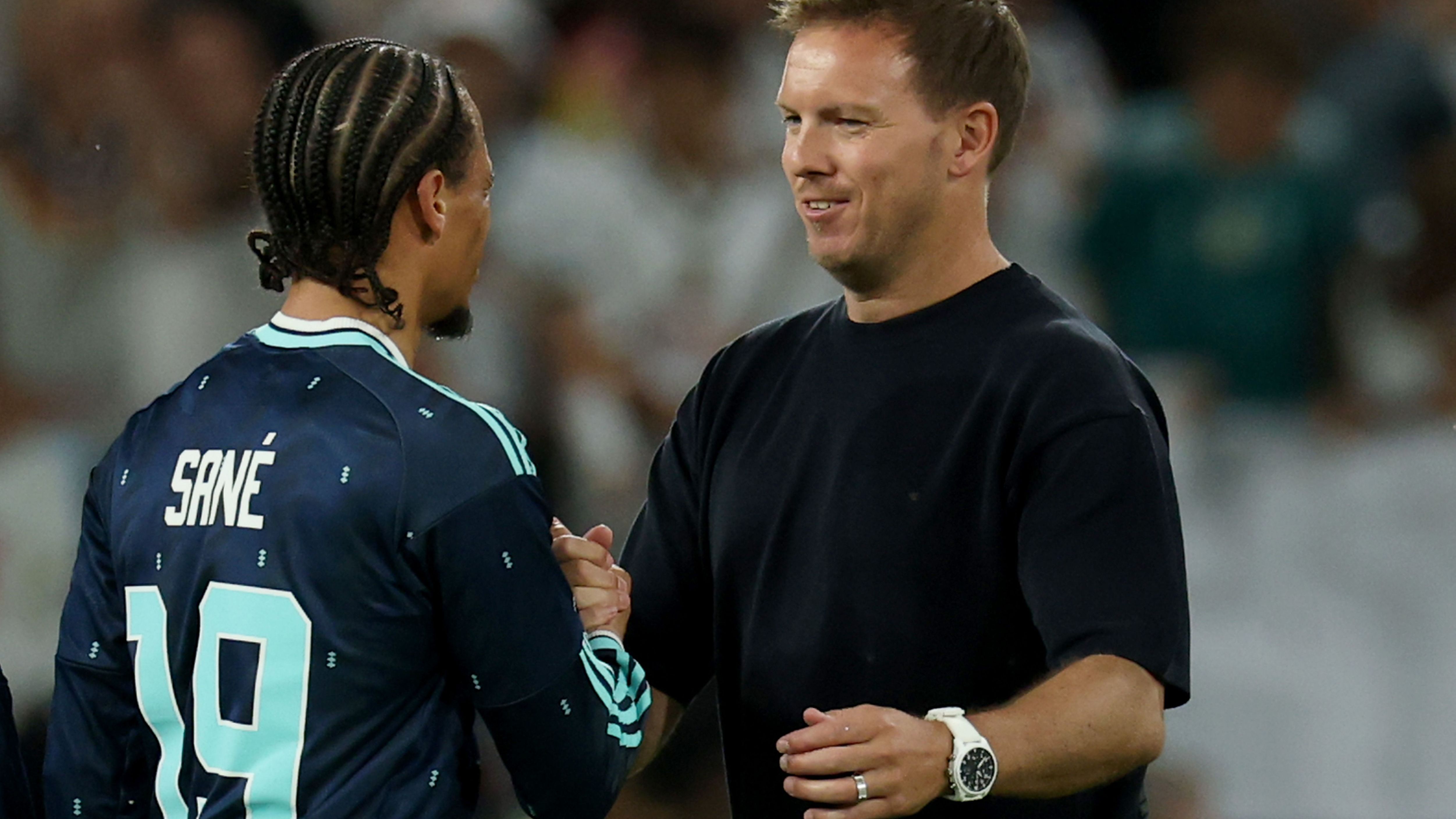 "Für Außenstehende nicht immer nachvollziehbar": Julian Nagelsmann sieht "psychologisches Phänomen" bei Leroy Sane
