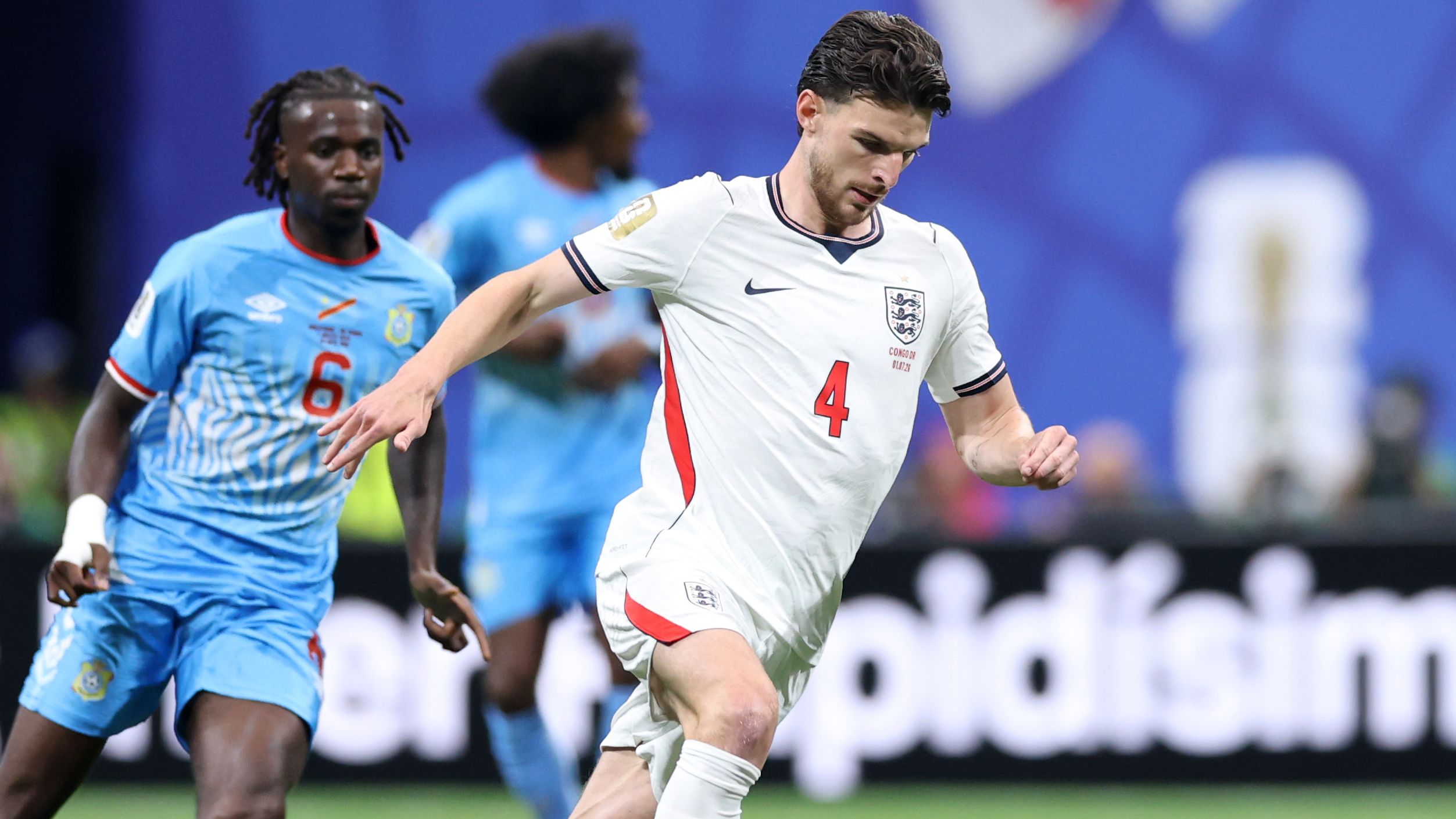 England vs. DR Congo 2:1 (0:1) - Match Data