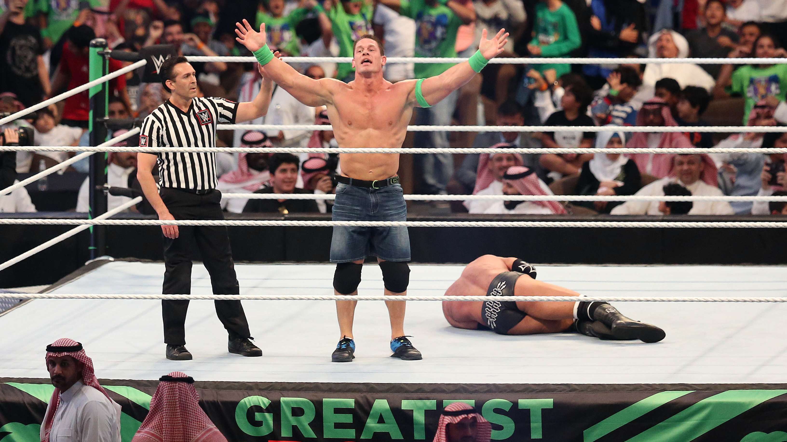 SAUDI-ENTERTAINMENT-WWE